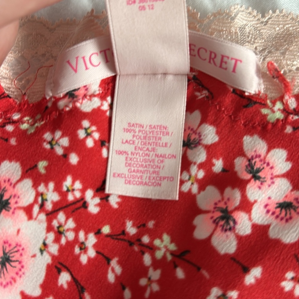 Victoria’s Secret Y2K cherry blossom mini slip dress with bows and gems Medium - Picture 9 of 17